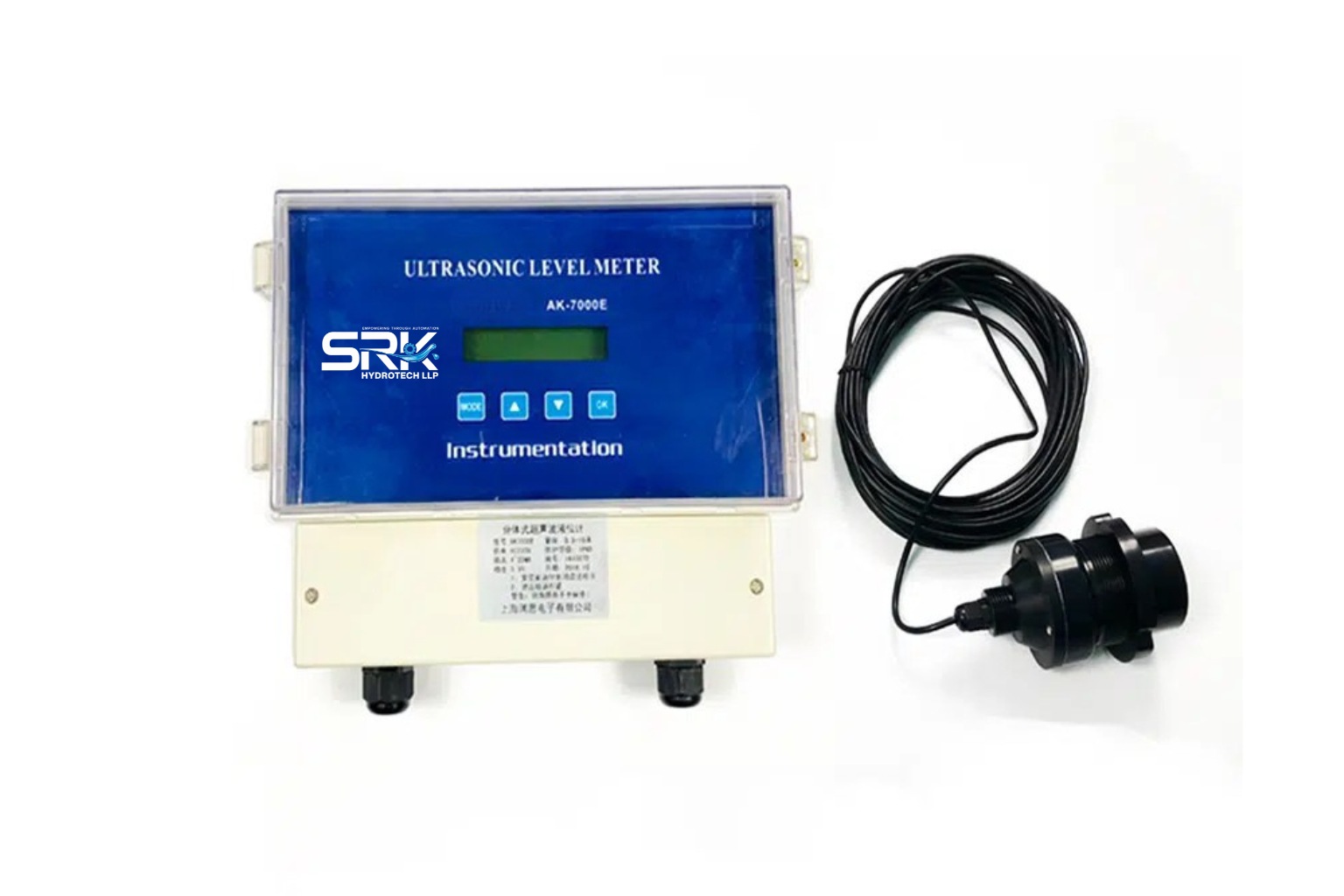  Portable Ultrasonic Doppler Flow Meter